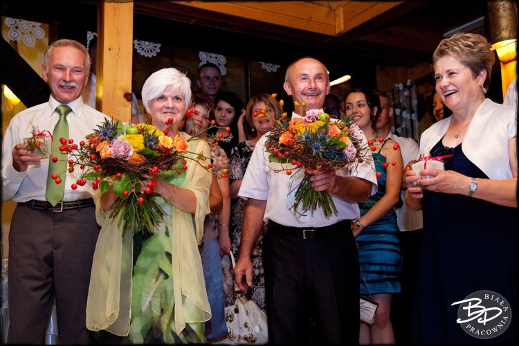 Zdjęcia ślubne Kraków Oberża Sąsiadów przyjęcie weselne 084